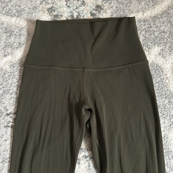 Lululemon Align Pant 28" in Dark Olive - Picture 2 of 9